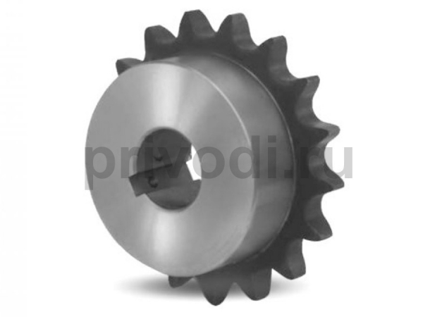 Звездочка 08B-1 со ступицей, d=28мм, Z=15, температурная закалка